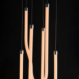 Soleil LED Pendant Light Polished Chrome By ET2 - Lifestyle View3
