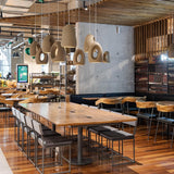 Soleil Pendant Light Sand By Geo Contemporary Lifestyle View