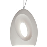 Soleil Pendant Light White By Geo Contemporary Front View
