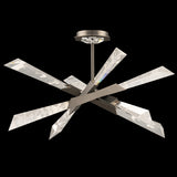 Solitude Semi-Flush Mount Medium Antique Nickel By Schonbek Beyond