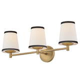 Sonia Vanity Light 3 Lights On By Hinkley Down View 1