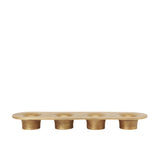 Soothe 4 Candle Holder - Brass Finish by Ferm Living
