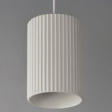 Souffle Pendant Light Chaulk White By ET2 Side View