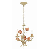 Southport Floral Chandelier 14'' Sage Rose Green