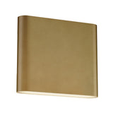 Spartan Indoor Wall Sconce by ET2 - 7.75 Inch, Natural Aged Brass