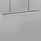 Spectre Linear Pendant Medium By Maxim Lighting Side View
