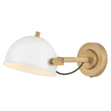 Spence Medium Adjustable Single Light Sconce - Chalk White - by Hinkley