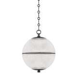 Sphere No. 3 Pendant - 13 Inch - Distressed Bronze by Hudson Valley