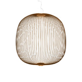 Spokes 2 Pendant Large Copper by Foscarini - View 1