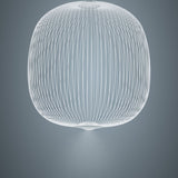 Spokes 2 Pendant Large White by Foscarini - View 2