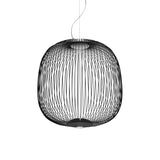 Spokes 2 Pendant Medium Black by Foscarini - View 1