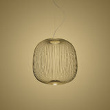 Spokes 2 Pendant Medium Gold by Foscarini - View 2