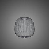 Spokes 2 Pendant Medium Graphite by Foscarini - View 2