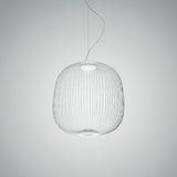 Spokes 2 Pendant Medium White by Foscarini - View 2