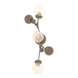 Sprig Wall Sconce in Soft Gold, Opaline Glass by Hubbardton Forge