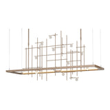 Spring LED Linear Suspension - Bronze