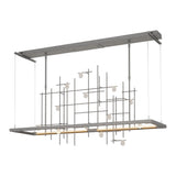 Spring LED Linear Suspension - Natural Iron-Hubbardton Forge