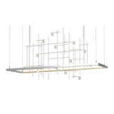 Spring LED Linear Suspension - Vintage Platinum-Hubbardton Forge