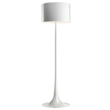 Spun Light Floor Lamp Glossy White By Flos