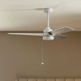Spyn Lite Ceiling Fan White Silver By Kichler - Lifestyle View