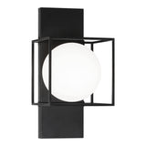 Squircle Wall Sconce Black