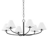 Stacey Chandelier - 6-Light - Old Bronze by Hudson Valley