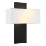 Stafford Wall Sconce 11 Inch Matte Black