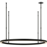 Stagger Chandelier — Medium, Nightshade Black