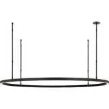 Stagger Chandelier — X-Large, Nightshade Black