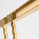 Stagger Floor Lamp Natrual Brass Medium By Visual Comfort Modern Detailed View