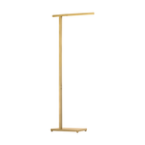 Stagger Floor Lamp Natrual Brass Medium By Visual Comfort Modern Side View