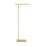 Stagger Floor Lamp Natrual Brass Small By Visual Comfort Modern