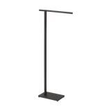 Stagger Floor Lamp Nightshade Black Medium By Visual Comfort Modern Side View