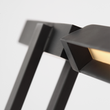 Stagger Floor Lamp Nightshade Black Small By Visual Comfort Modern Detailed View