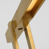Stagger Small Table Lamp Natrutal Brass By Visual Comfort Modern Detailed View