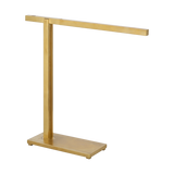 Stagger Small Table Lamp Natrutal Brass By Visual Comfort Modern Side View