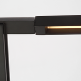 Stagger Small Table Lamp Nightshade Black By Visual Comfort Modern Detailed View