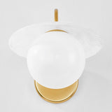 Stampford Wall Light By Hudson Valley Front View