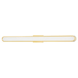 Starkey Bath and Vanity Light - 32.5 Inch - Aged Brass by Hudson Valley