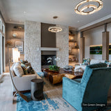 Stasis Floor Lamp lifestyle view by Hubbardton Forge