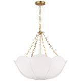 Stassi Chandelier Small Brunished Brass By Visual Comfort Studio
