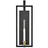 Stassi Wall Sconce Black By Lark Living - Front View1