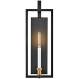 Stassi Wall Sconce Black By Lark Living - Front View2