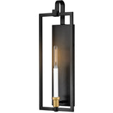 Stassi Wall Sconce Black By Lark Living