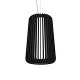 STECCHE DI LEGNO LONG SMALL PENDANT BY ACCORD, COLOR: CHARCOAL, , | CASA DI LUCE LIGHTING