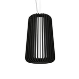 Stecche Di Legno Long Pendant By Accord, Color: Organic Black, Size: Small, Large, ,| Casa Di Luce Lighting