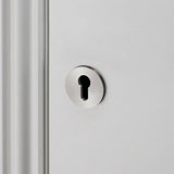 Steel Euro Cylinder Key Escutcheon by Buster and Punch