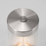 Steel Takeout-Portable Table Lamp by Buster and Punch in Base Details in Top Details
