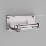 Steel Toilet Roll Holder-With Shelf-Cast by Buster and Punch