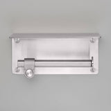 Steel Toilet Roll Holder-With Shelf-Cast by Buster and Punch